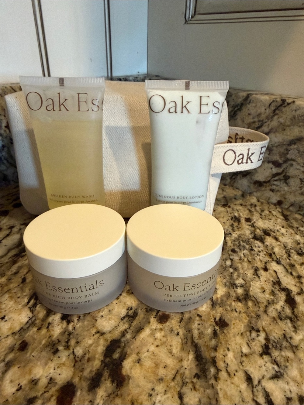 Oak Essentials Travel Body Discovery Set New